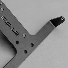 License Plate Reverse Bracket with Micro V2 13.9 Inch 24 LED Flood Light (5700K)