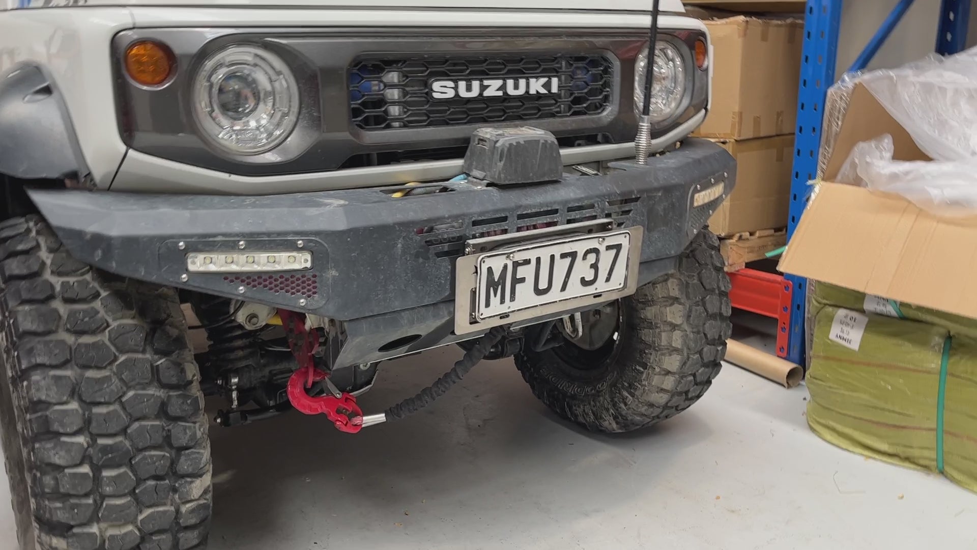 Carbon Offroad Stainless Steel Pull Up Number Plate Bracket