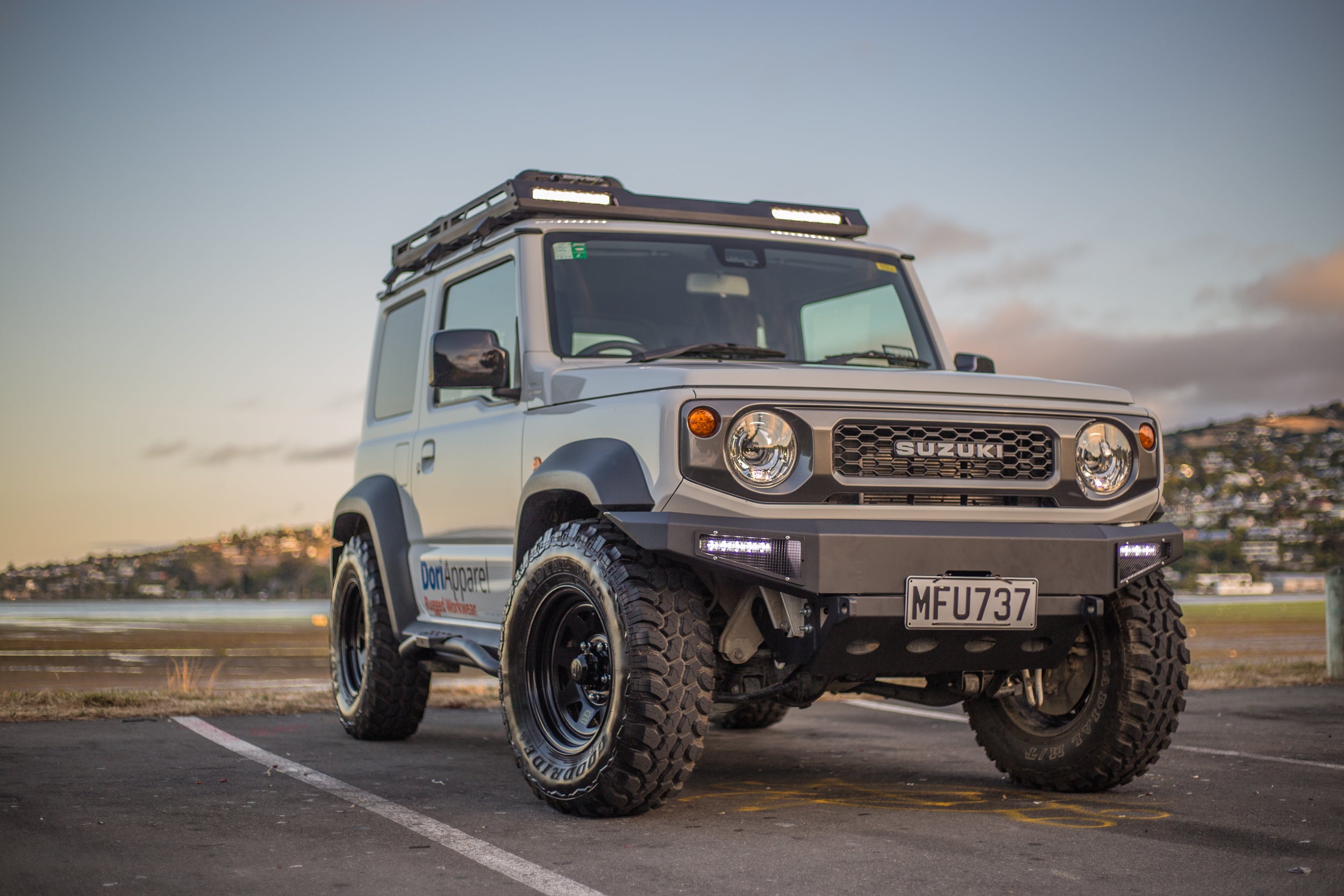 Time for a Steel Front Bumper for the Jimny!