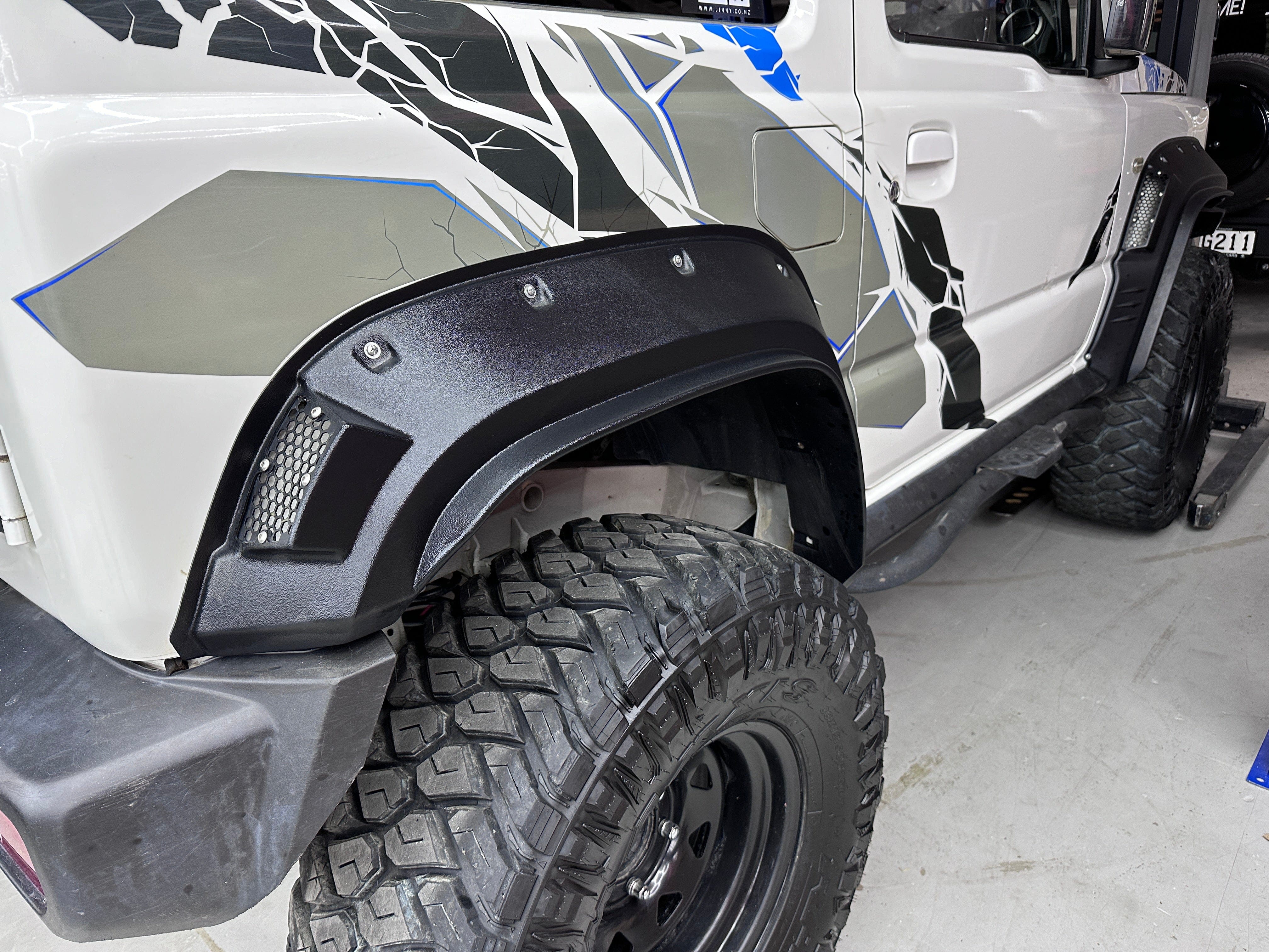 Wider Guards for JB74 Jimny (2019+)