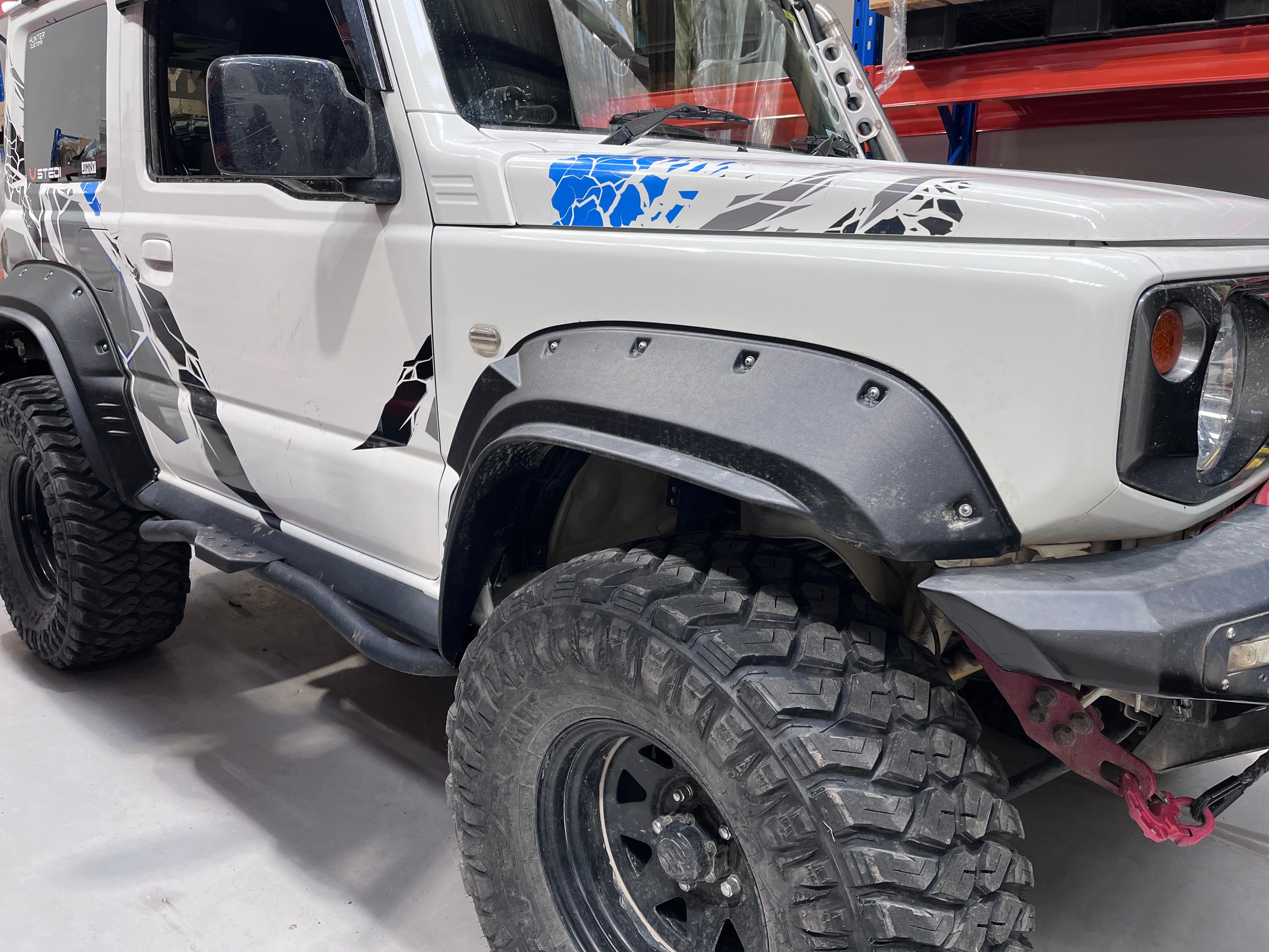 Wider Guards for JB74 Jimny (2019+)