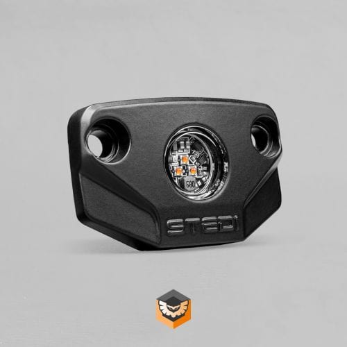 Surface Amber LED Rock Light (1500k)