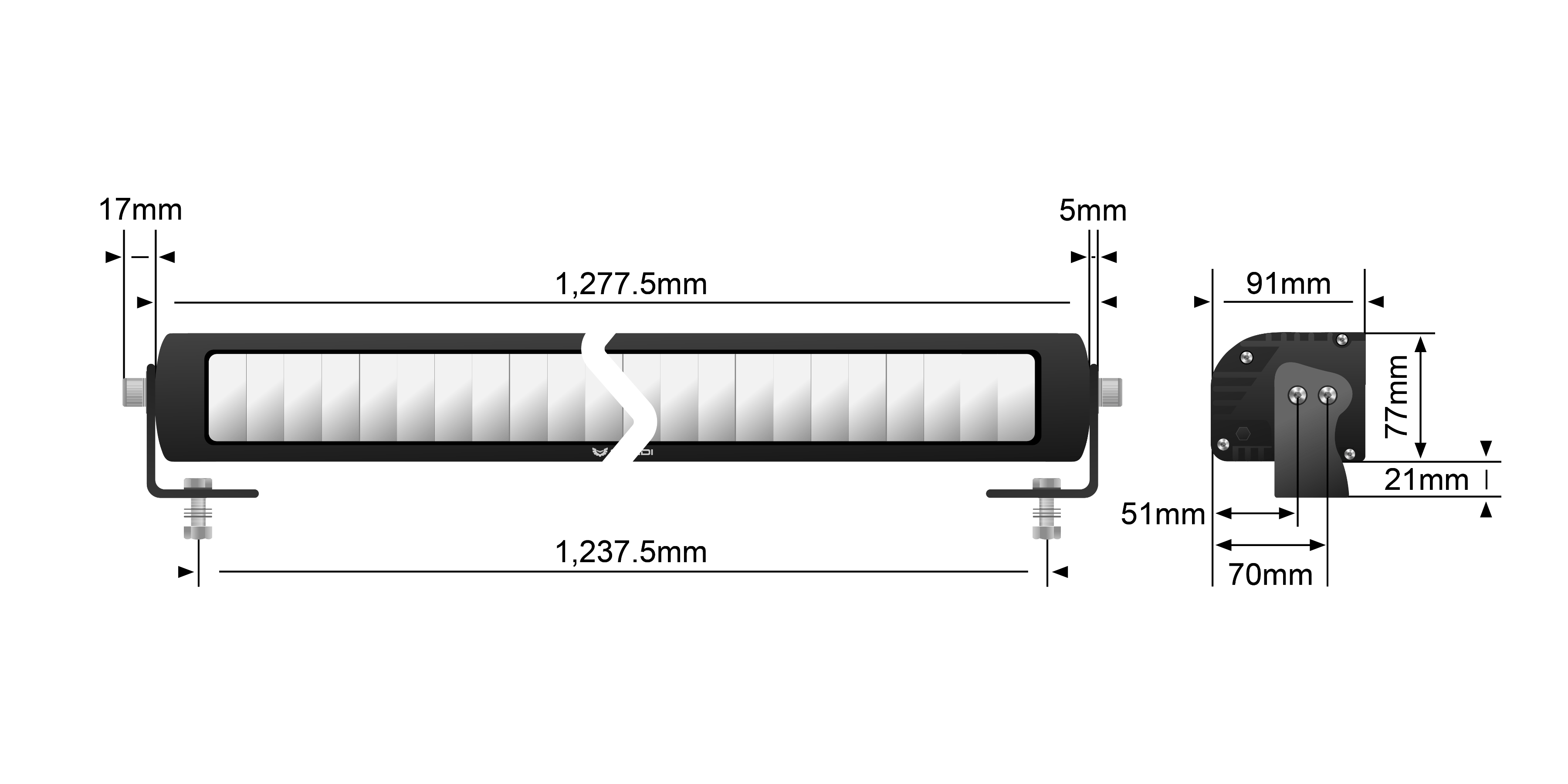 Stedi ST-X 50 inch Light Bar