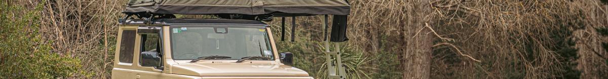 Adventure Package: Jimny with rooftop tent and camping gear