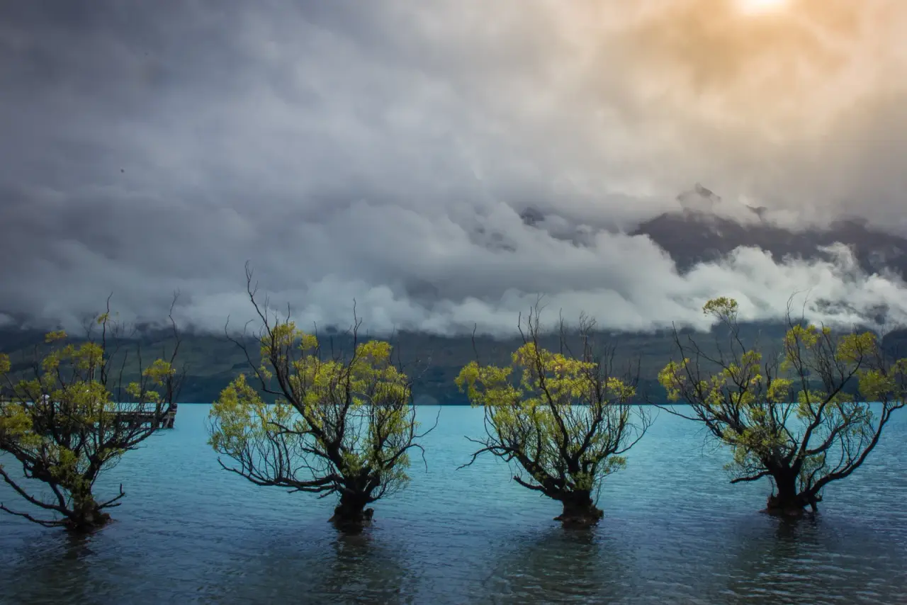 Suzuki Jimny at Glenorchy Lake Wakatipu South Island