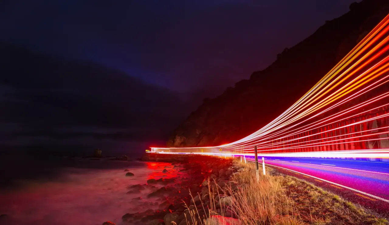 Suzuki Jimny on Kaikōura coast South Island New Zealand