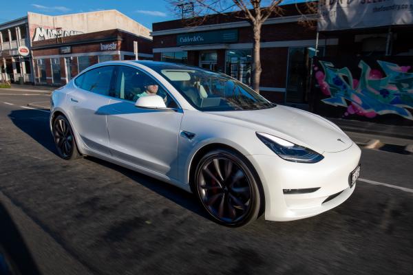Tesla Model 3 Performance rental Christchurch